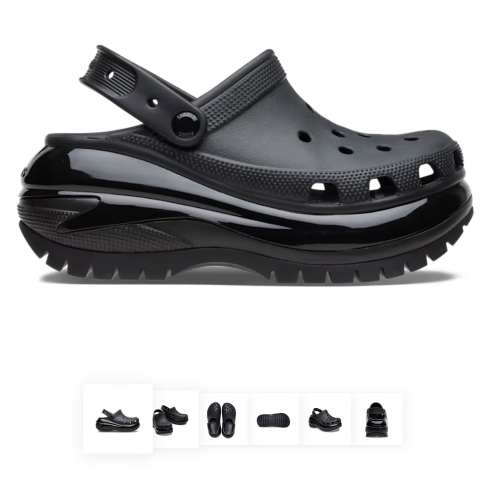 Crocs Mega crush clog Black